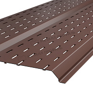 Софит МЕТАЛЛ ПРОФИЛЬ Lбрус-15х240 (PURETAN-20-8017-0.5)